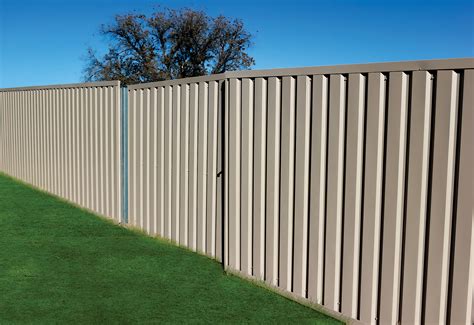 sheet metal fence prices|metal fence panels near me.